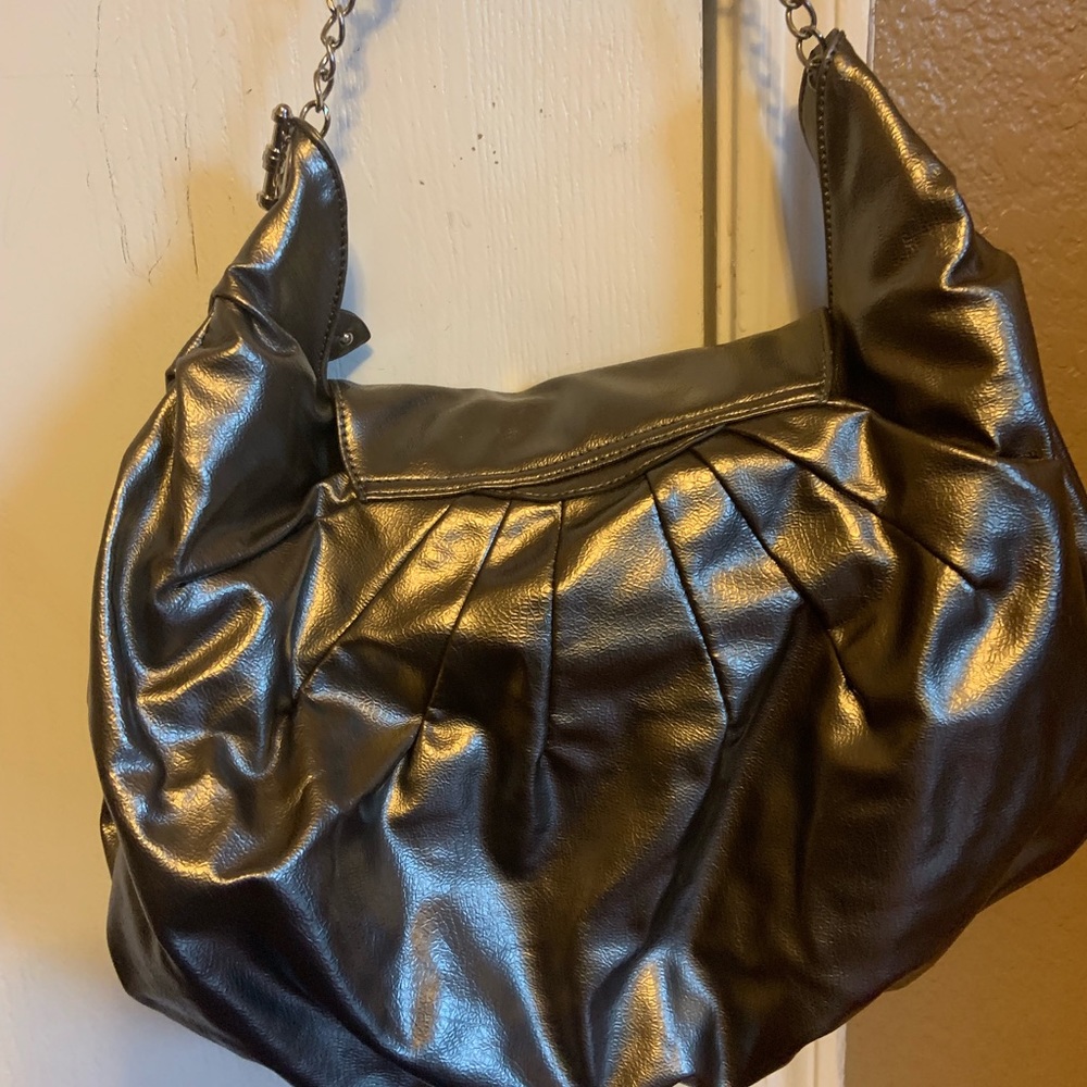 Gray Metallic Purse - Picture 3 of 4